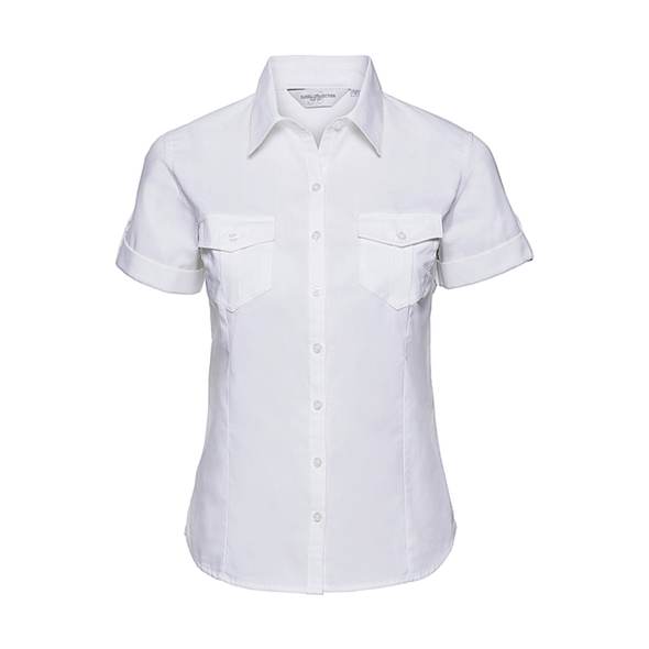 Russell Europe | Chemise femme manches retroussées